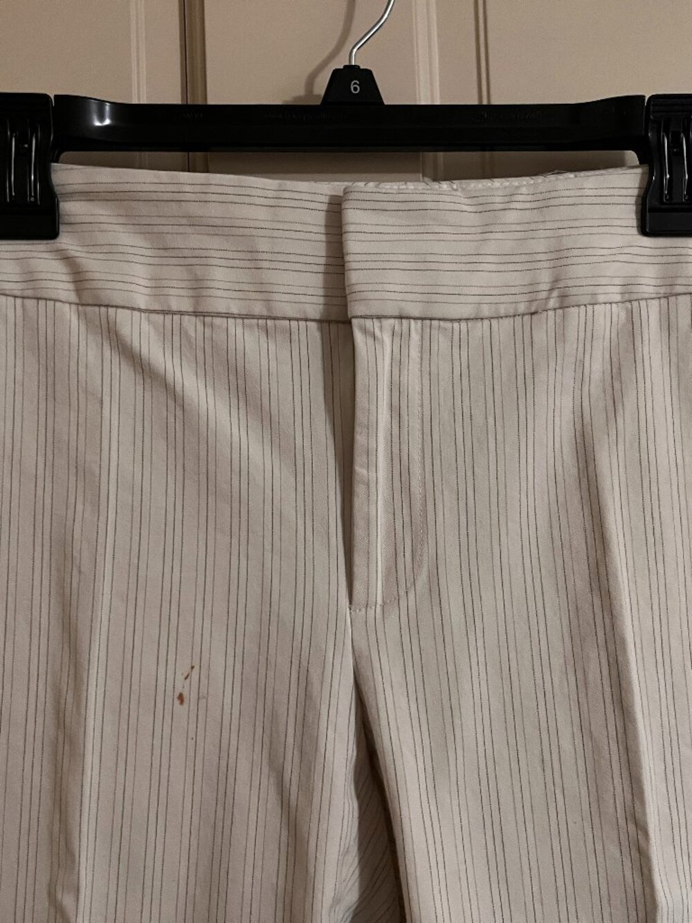 Banana Republic Harrison Fit Pinstripe Stretch Trousers | Size 4